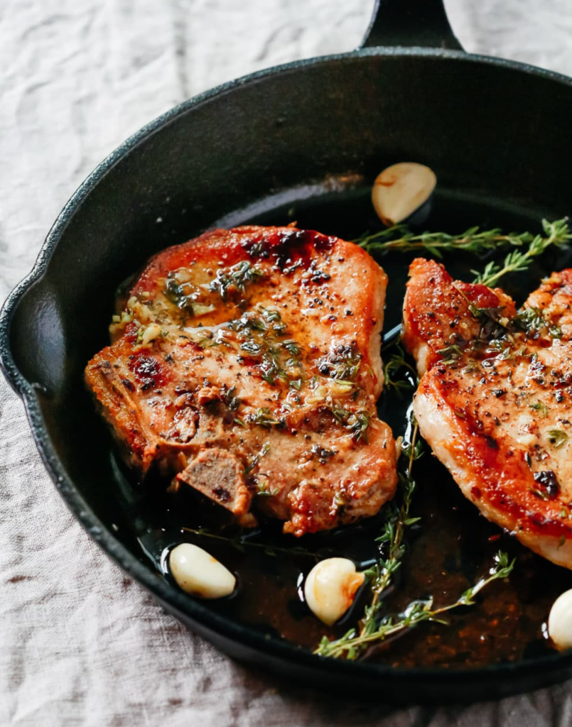 Baked Pork Cutlets