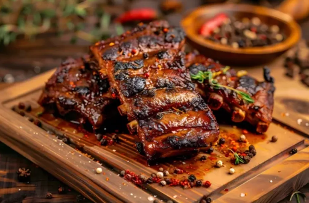 Garlic Herb Beef Back Ribs