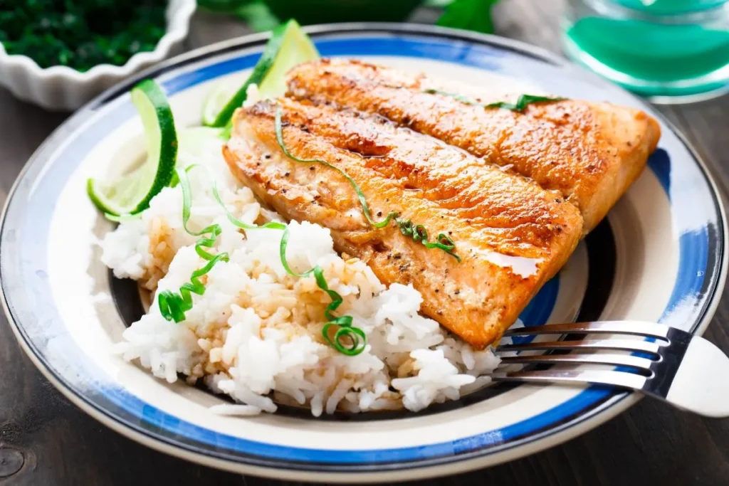 Salmon and Rice Recipe