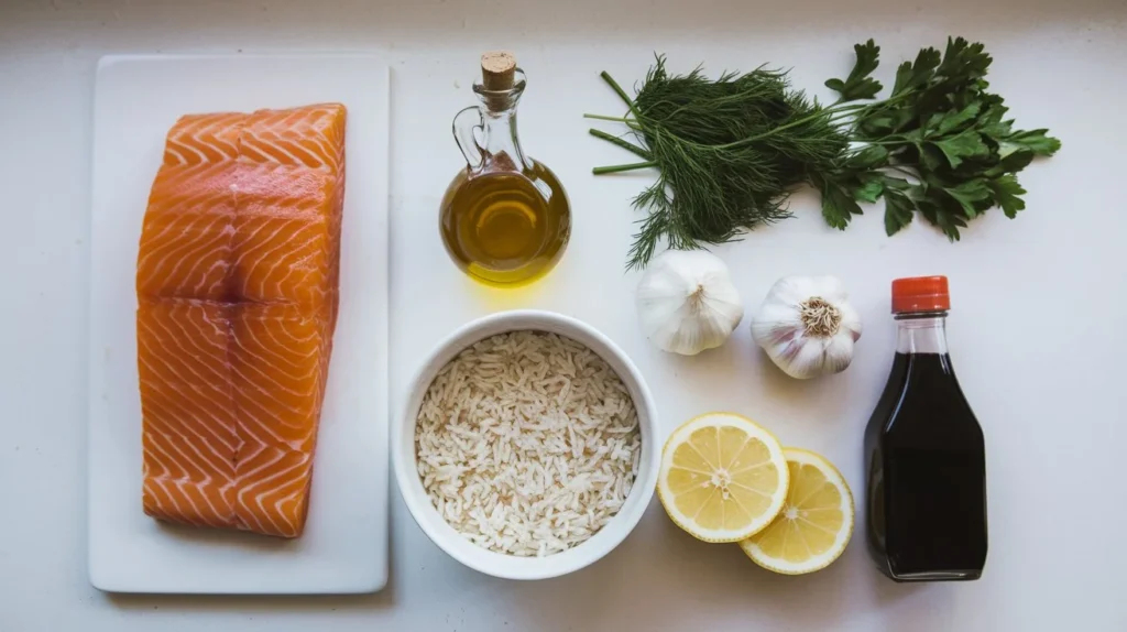 Salmon and Rice Recipe