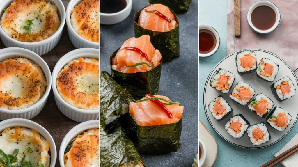 Salmon Sushi Bake Recipe 