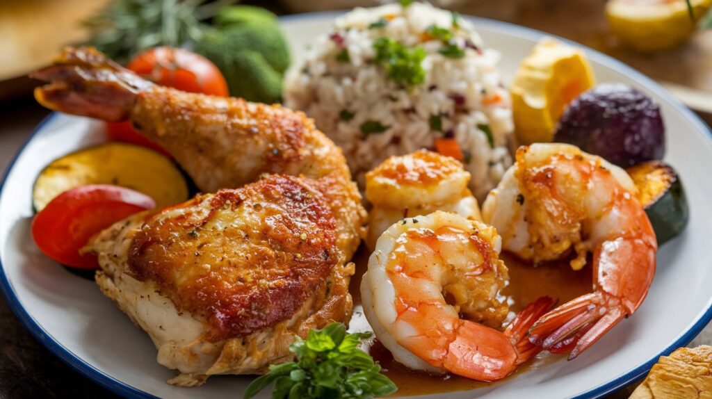 Chicken and Shrimp