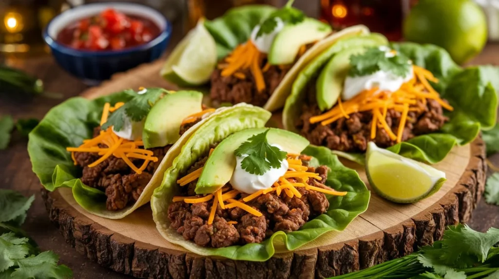 Keto Beef Mince Tacos