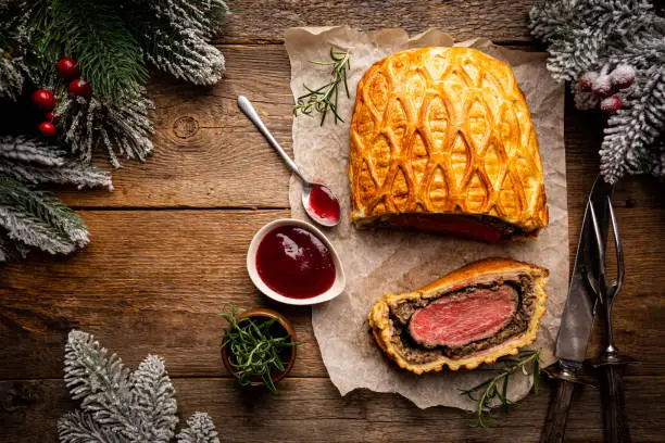 Beef Wellington with Foie Gras